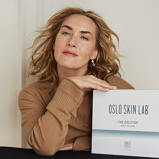 Kate Winslet pitelee The Solution -pakkausta