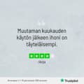 Anja: Muutaman kuukauden käytön jälkeen ihoni on täyteläisempi.