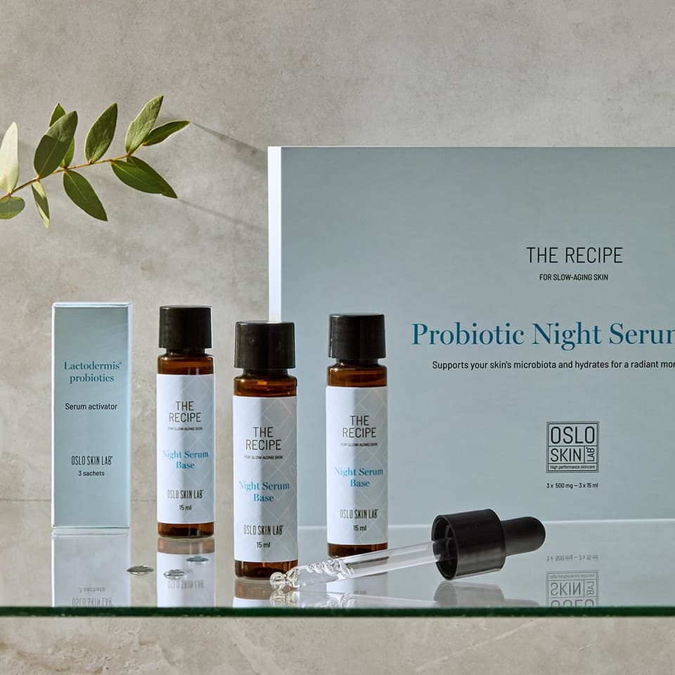 The Recipe Night Serum Kit pakkaus ja sen sisältö
