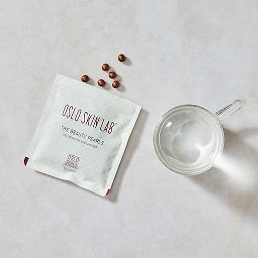 The Beauty Pearls paketti ja vesilasi