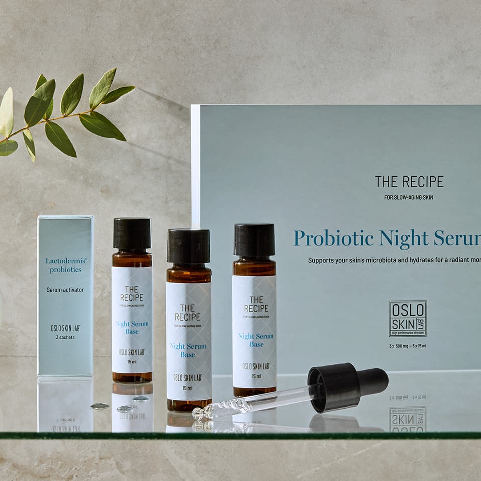 The Recipe Night Serum Kit pakkaus ja sen sisältö